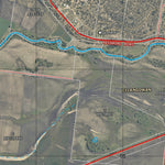 Department of Resources Ellangowan (9242-32i) digital map