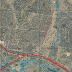 Department of Resources Ellangowan (9242-32i) digital map