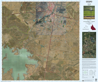 Department of Resources Emerald (8550-4i) digital map
