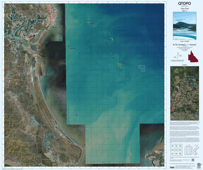 Department of Resources Emu Park (9051-2i) digital map