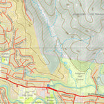 Department of Resources Enoggera (9443-22) digital map