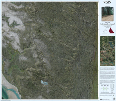 Department of Resources Fig Tree Lake (9546-433i) digital map
