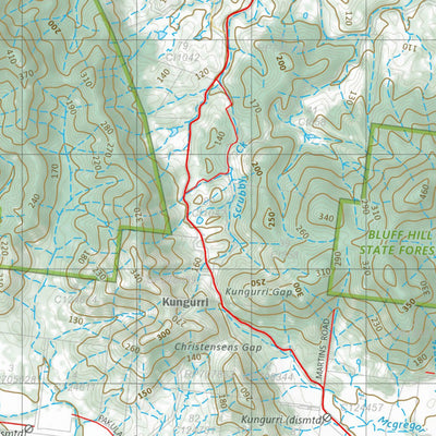 Department of Resources Finch Hatton (8655-4) digital map