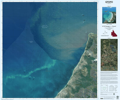 Department of Resources Flinders Island (7769-12i) digital map