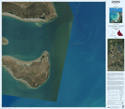 Department of Resources Flinders Island (7769-133i) digital map
