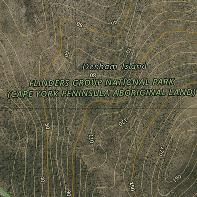 Department of Resources Flinders Island (7769-133i) digital map