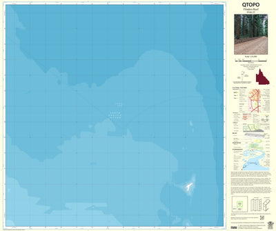 Department of Resources Flinders Reef (9544-22) digital map