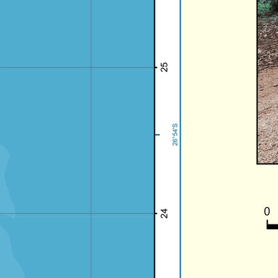Department of Resources Flinders Reef (9544-22) digital map