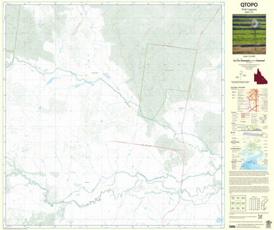 Department of Resources Fork Lagoons (8451-22) digital map