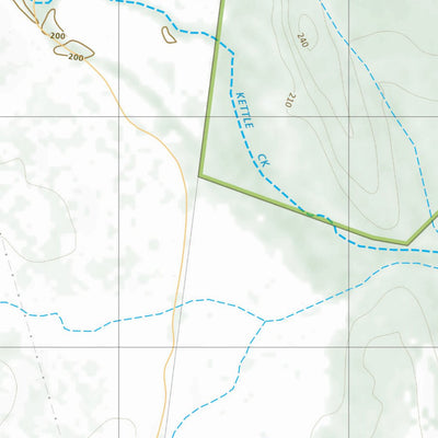 Department of Resources Fork Lagoons (8451-22) digital map