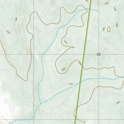 Department of Resources Fork Lagoons (8451-22) digital map