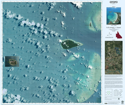 Department of Resources Gabba Island (7478-2i) digital map