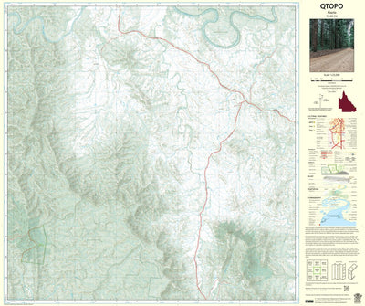 Department of Resources Gaeta (9248-34) digital map