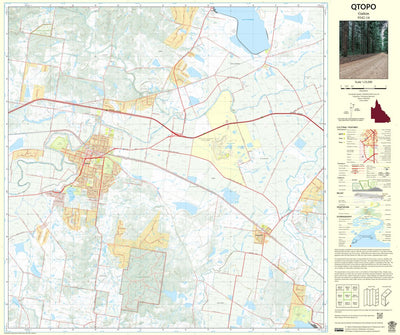 Department of Resources Gatton (9342-14) digital map