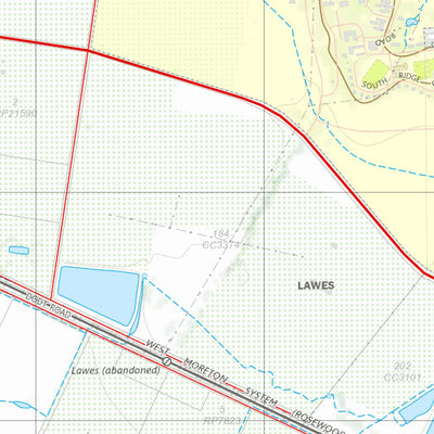 Department of Resources Gatton (9342-14) digital map