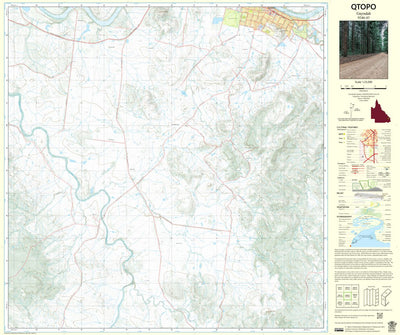 Department of Resources Gayndah (9246-43) digital map