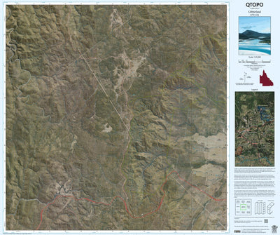 Department of Resources Gibberland (8753-24i) digital map