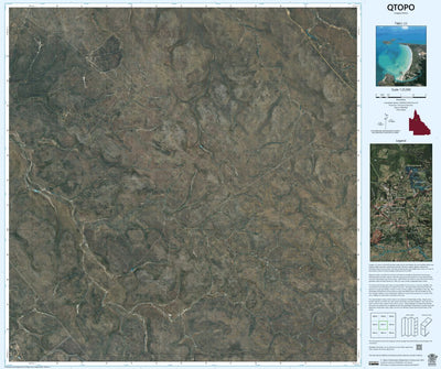 Department of Resources Gilbert River (7461-11i) digital map
