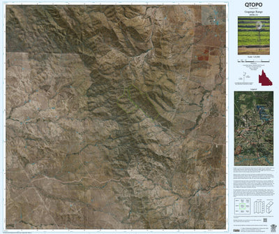 Department of Resources Gogango Range (8950-33i) digital map