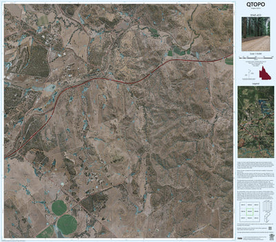 Department of Resources Goomeri (9345-433i) digital map