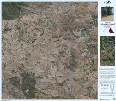 Department of Resources Goomeri (9345-434i) digital map