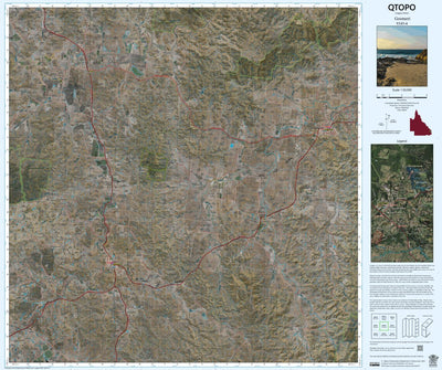 Department of Resources Goomeri (9345-4i) digital map