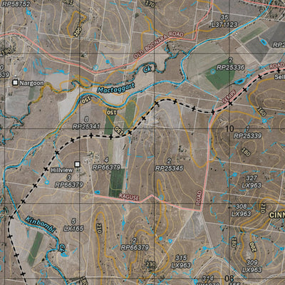 Department of Resources Goomeri (9345-4i) digital map