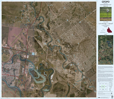 Department of Resources GOONDIWINDI EAST (8940-141i) digital map