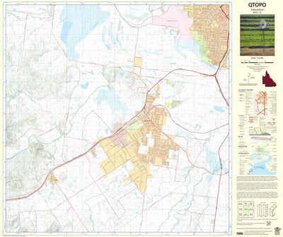 Department of Resources Gracemere (8951-22) digital map