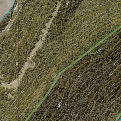 Department of Resources GRASSY ISLAND (8657-431i) digital map