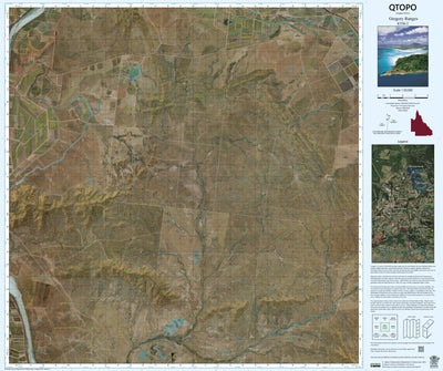 Department of Resources Gregory Ranges (8358-2i) digital map