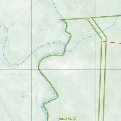 Department of Resources Guluguba (8945-32) digital map