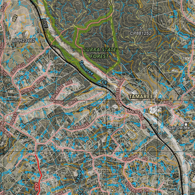 Department of Resources Gympie (9445-4i) digital map