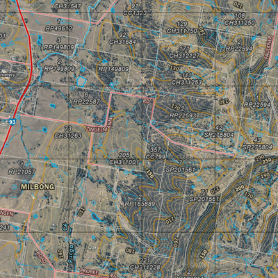 Department of Resources Harrisville (9442-3i) digital map