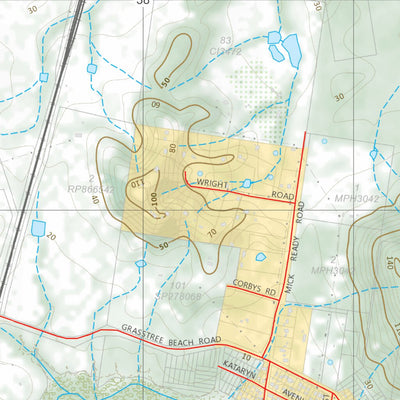 Department of Resources Hay Point (8755-24) digital map