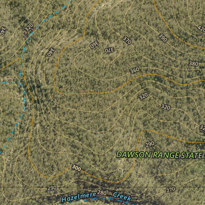 Department of Resources Hazelmere Creek (8750-312i) digital map