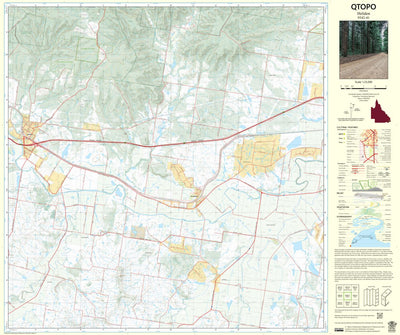 Department of Resources Helidon (9342-41) digital map