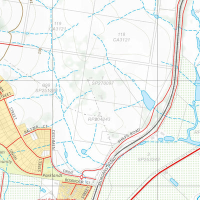 Department of Resources Helidon (9342-41) digital map
