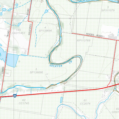 Department of Resources Helidon (9342-41) digital map