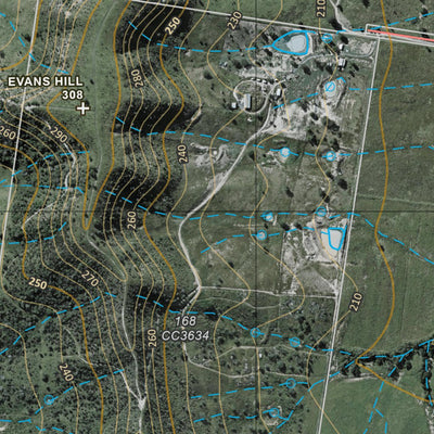 Department of Resources Helidon (9342-413i) digital map