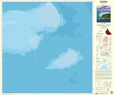 Department of Resources Heron Island (9251-21) digital map