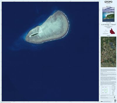 Department of Resources Heron Island (9251-212i) digital map