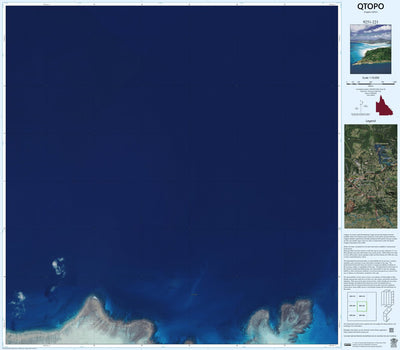 Department of Resources Heron Island (9251-221i) digital map