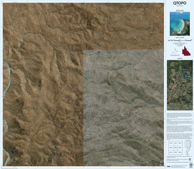 Department of Resources Humpybong Creek (8258-424i) digital map