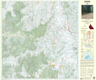 Department of Resources Imbil (9445-3) digital map