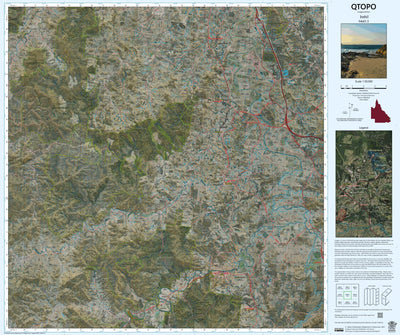 Department of Resources Imbil (9445-3i) digital map