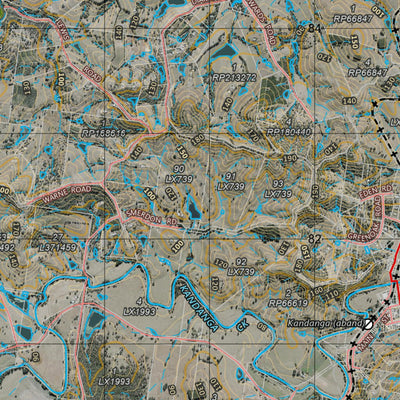 Department of Resources Imbil (9445-3i) digital map