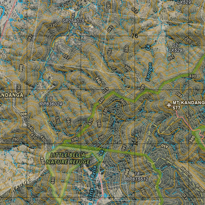 Department of Resources Imbil (9445-3i) digital map