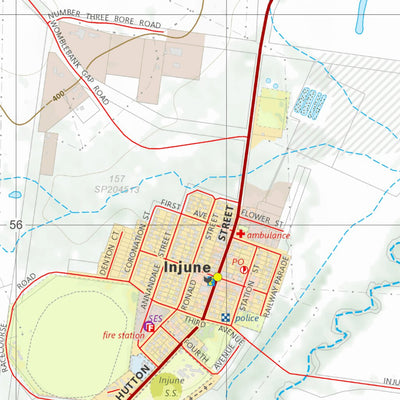Department of Resources Injune (8646-34) digital map