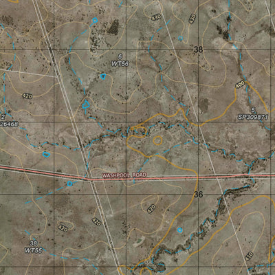 Department of Resources Injune (8646-3i) digital map